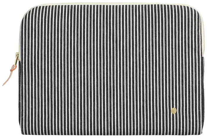 Housse ordinateur Basile Caviar 13-14