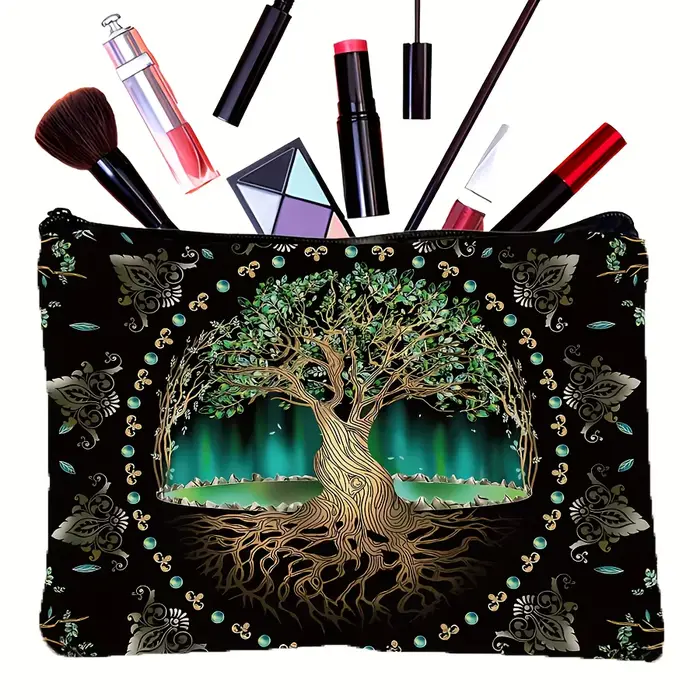 Trousse de maquillage arbre de vie magique