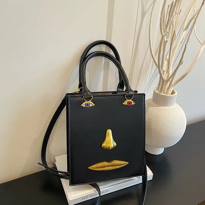 Nouveaux Sacs à Main Harajuku pour Femmes : Sacs Bandoulière Rigides, Sacs de Soirée Amusants et Sac
