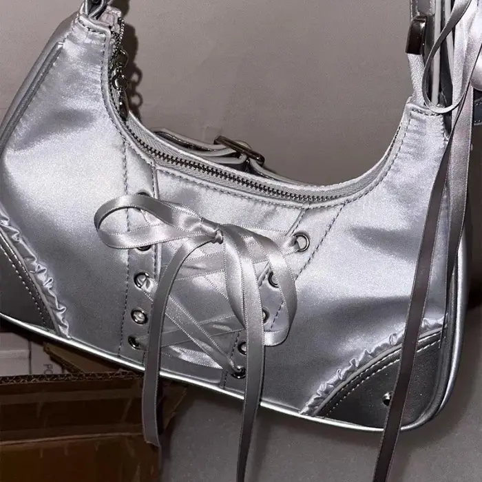 Mignon Y2k femmes sac à bandoulière mode élégant doux Lolita Jk Ita sac Transparent littéraire Kawaii exquis femme sac à main