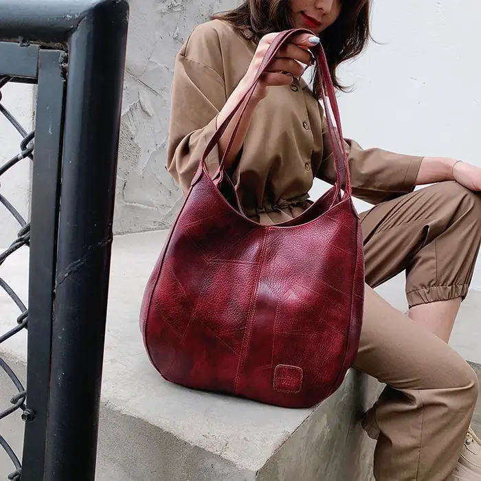 Femmes Vintage sac à bandoulière Designers sacs à main en cuir PU femme luxe poignée supérieure Hobo