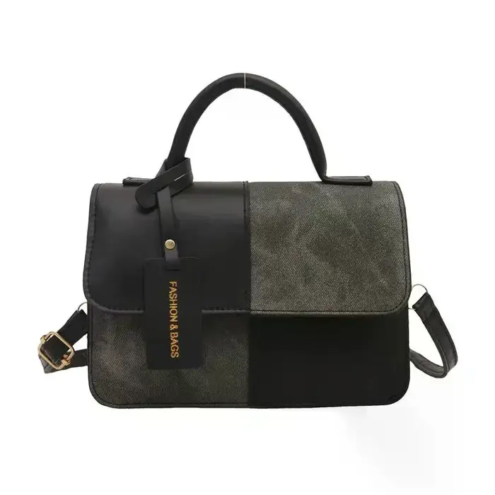 Sac fourre-tout tendance pour femme en cuir PU