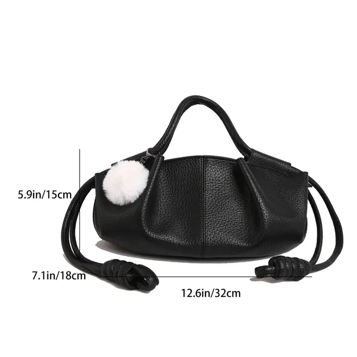Sac à main orange en cuir PU de haute qualité