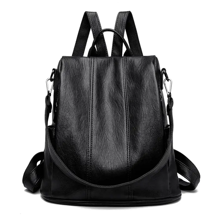 Sac à Dos Anti-Vol en Cuir de Marque de Luxe pour Femme Cartable de Bonne Qualité