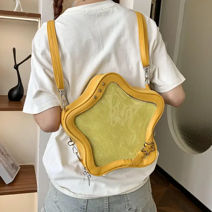 Nouveau Ita sac à dos 2026 populaire sac d'école Transparent pour les femmes doux Chic étoile sac à bandoulière affichage automne Bolsa Сумка