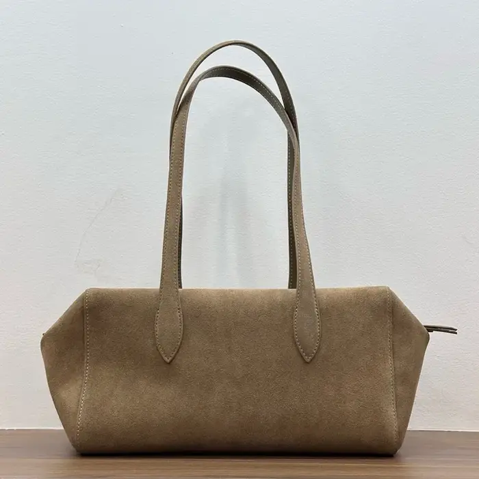 2026 nouveau hiver rétro et minimaliste Maillard couleur fourre-tout grand sac véritable Chamois cuir de vache dame sac à main de banlieue
