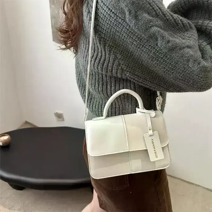 Sac fourre-tout tendance pour femme en cuir PU