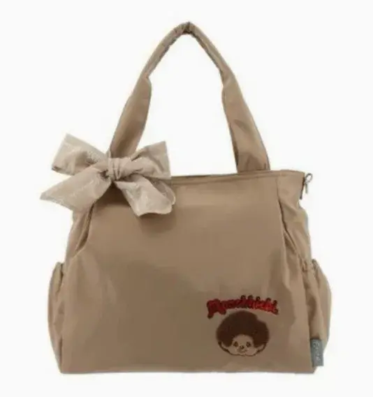 Nouveau Kawaii mignon japonais Mengqiqi brodé Oxford tissu sac à main grande capacité sac à bandouli