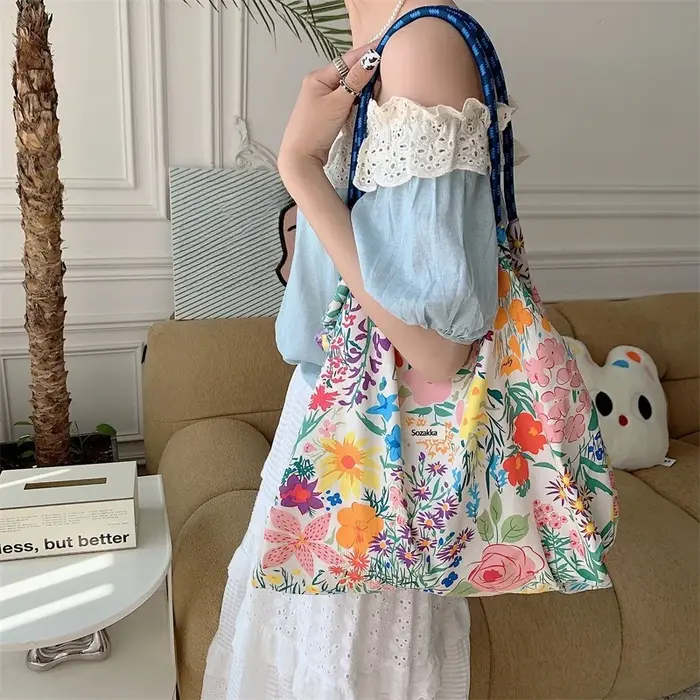 Sac de shopping à bandoulière de grande capacité pour femmes