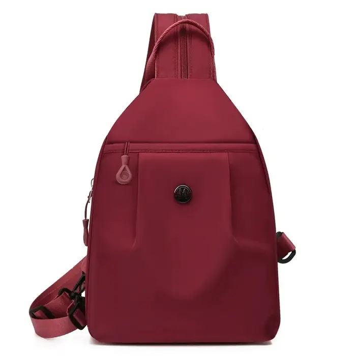 Mini sac à dos pour femme : sac à bandoulière simple, double usage, décontracté, léger, petit sac ba