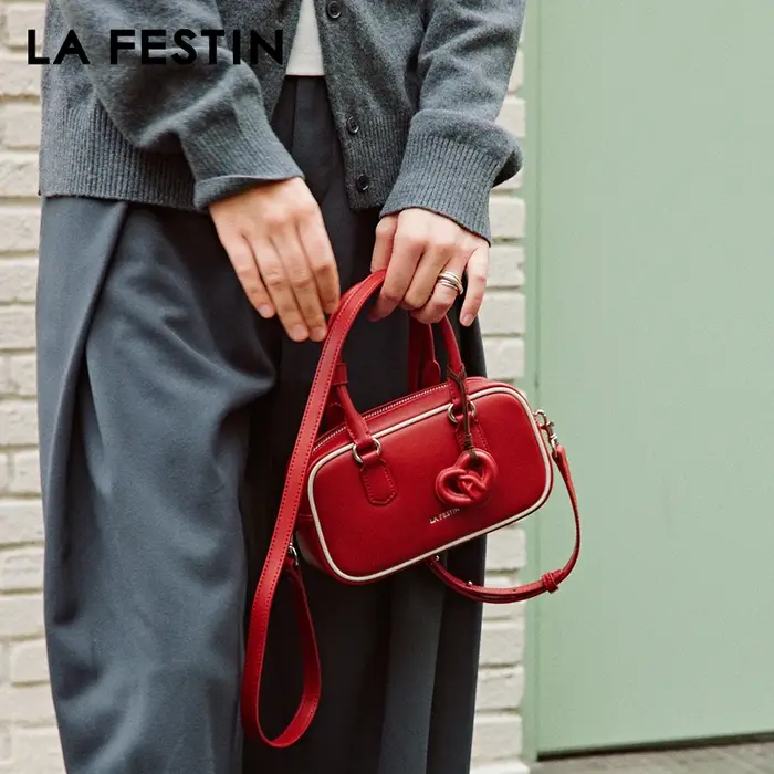 LA FESTIN-Sac à Main en Cuir pour Femme