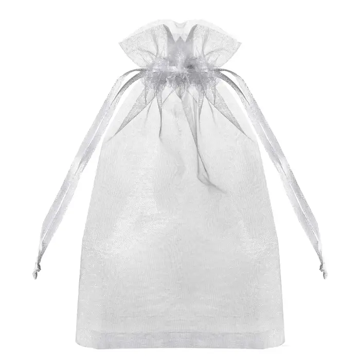 Sac en Organza transparent blanc