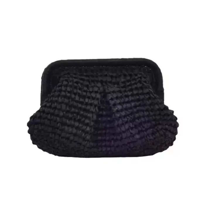 2025 nouvelles femmes paille tissé sac chaîne sangle