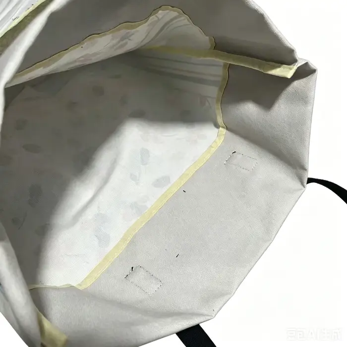Sacs en toile carrés, sacs de shopping décontractés