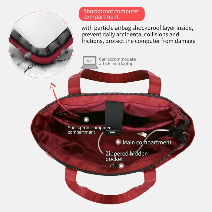 Tig10eu-Sac à dos fourre-tout multidirectionnel pour femme