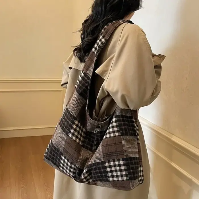 Sac à langer chic et polyvalent à boucles