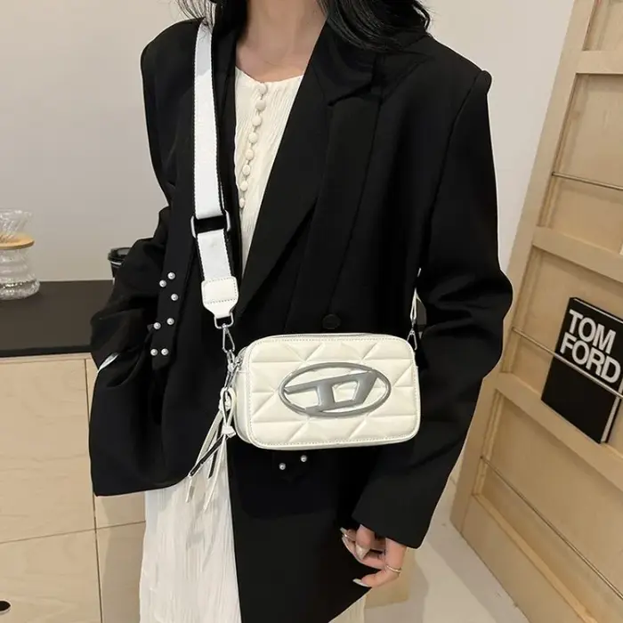 Sac à bandoulière matelassé élégant pour femme, tendance, polyvalent et décontracté, idéal pour les