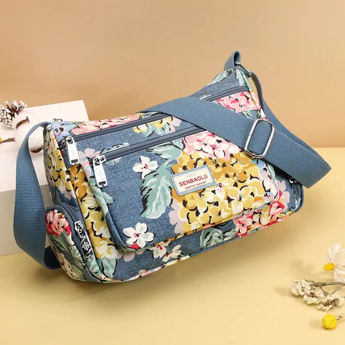 Sac messager multi-poches pour femmes