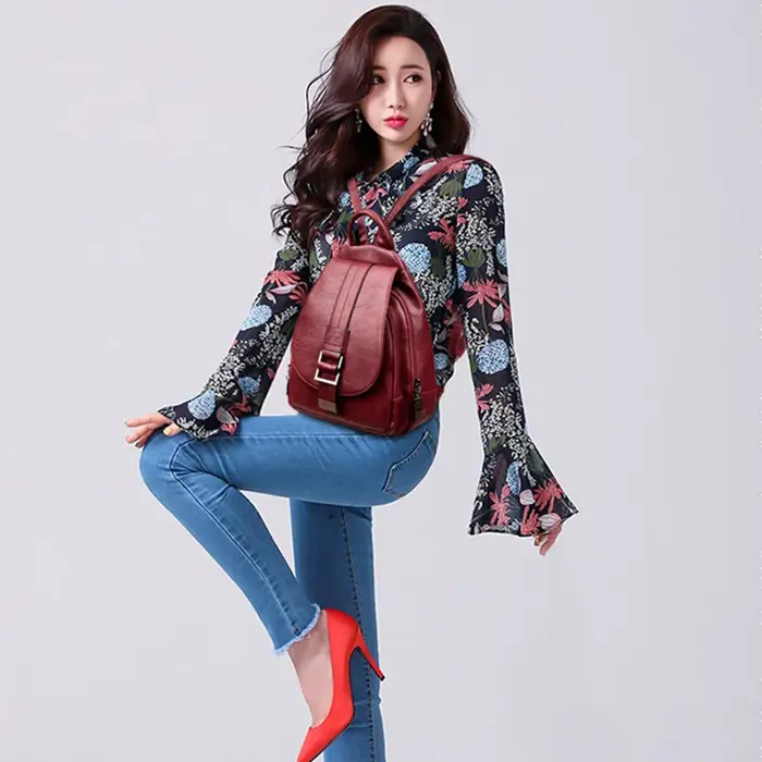 Sac à Dos de Styliste en Cuir pour Femme et Adolescente