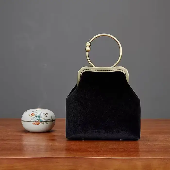Sac à main classique vintage pour femmes