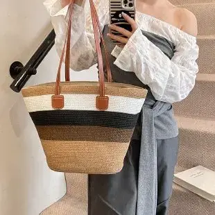 Sac à langer en cuir de luxe élégant, design unique pour femme, grande capacité, sac à bandoulière v