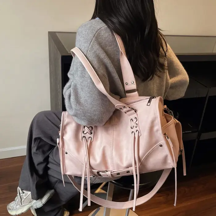 Sac à main de moto rétro pour femmes