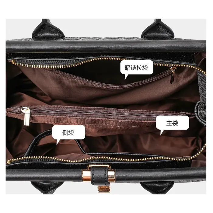 Aidrani-Sac à Main en Cuir group pour Femme