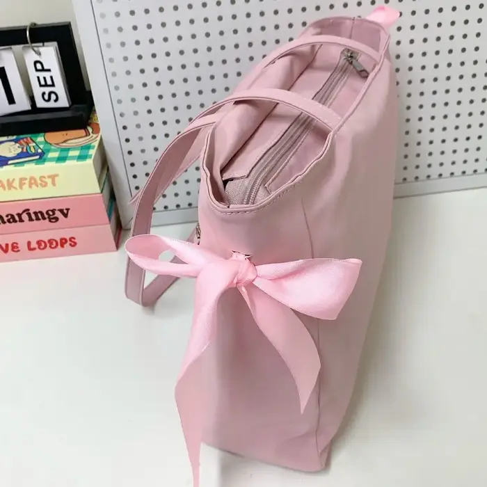 Sac à main Harajuku Y2K Ulzzang Ita Bag avec nœuds et rivets