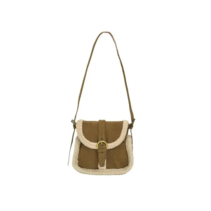 Sac en fourrure d'agneau pour femme
