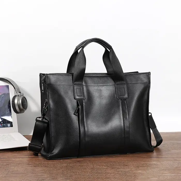Design-Sac à Main en Cuir group de Vache pour Homme, Étui à Bombes, à la Mode, pour Ordinateur Porta