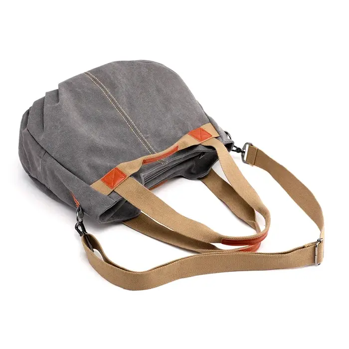 Sac Hobos en toile pour femme