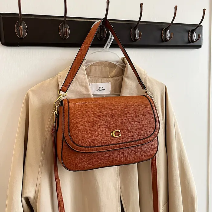 Sac à bandoulière pour femme rétro de luxe