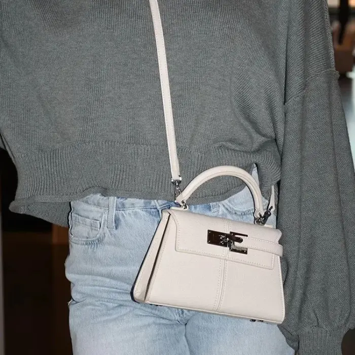 Sac à main multifonctionnel de luxe pour femme en cuir véritable JW PEI 2026, haute qualité et polyv