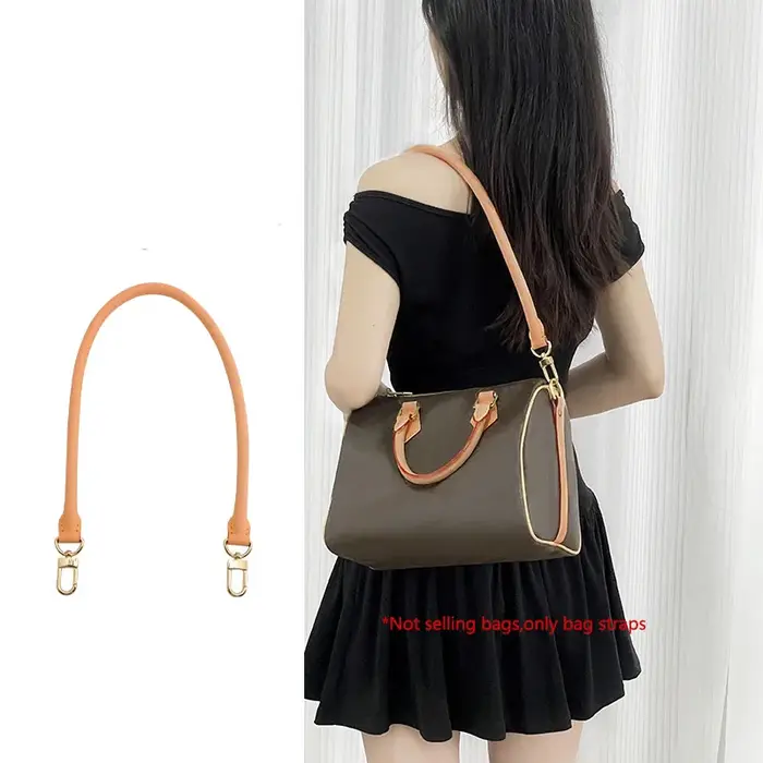 Sangle de sac en cuir Vachetta 100% véritable, pour Speedy 20 25 30, bretelles longues, ceintures de