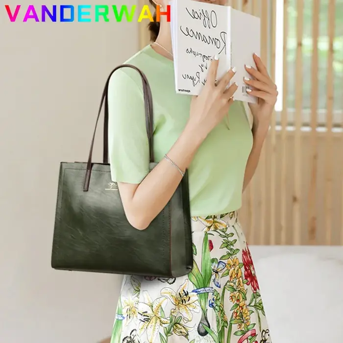 Sac à main Vintage en cuir Pu