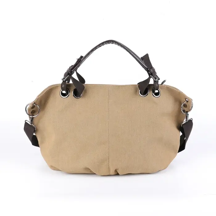 Sac messager en toile grande capacité pour femme