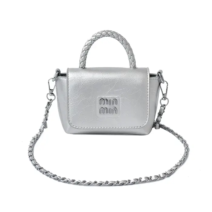 Sac à langer de luxe minimaliste unique, sac à main tendance pour femme, sac messager élégant de cou