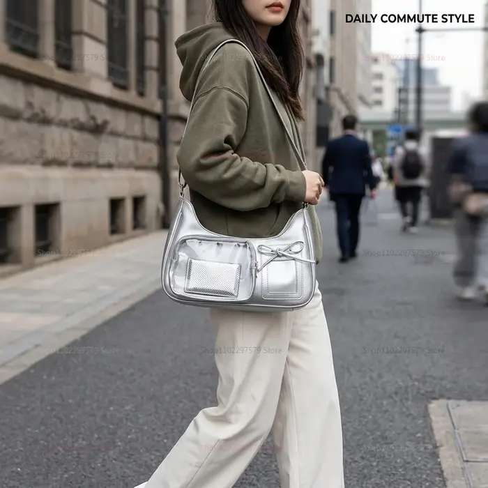 Sac bandoulière transparent pour femme
