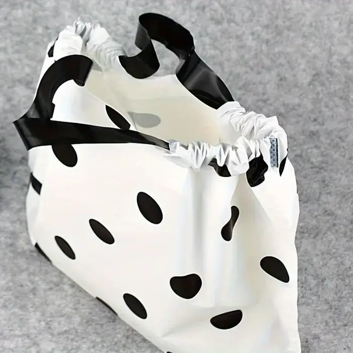 Sac en plastique épais avec poignée