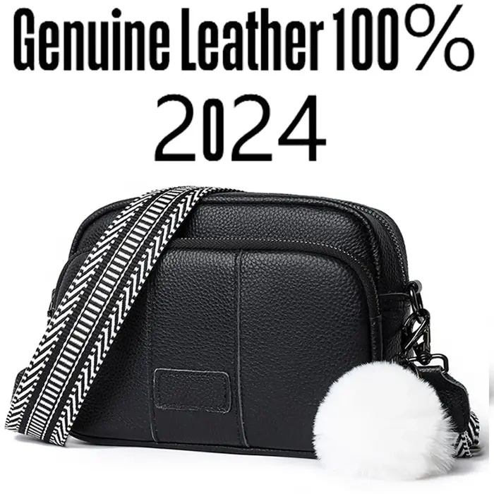Sac à main de luxe en cuir véritable pour femmes