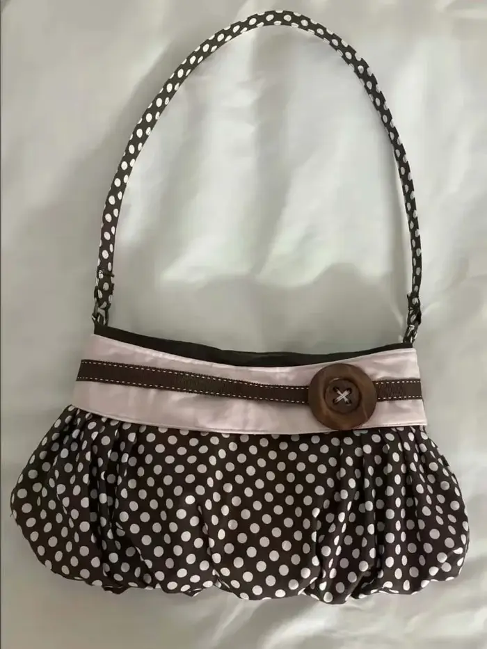 Sacs messagers tendance pour femmes 2026 Nouvelle collection Sac à main vintage à pois