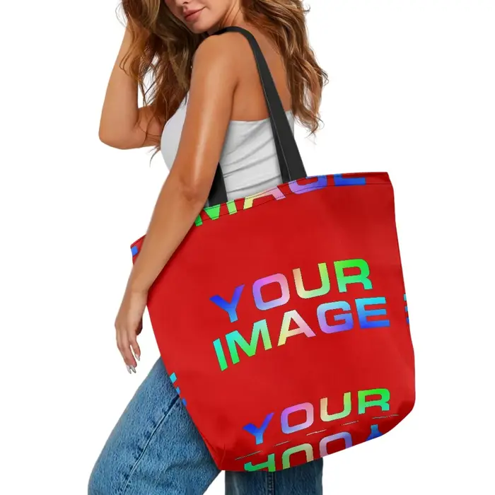 Sac à Main Personnalisé de Dessin Animé avec Nom d'Image