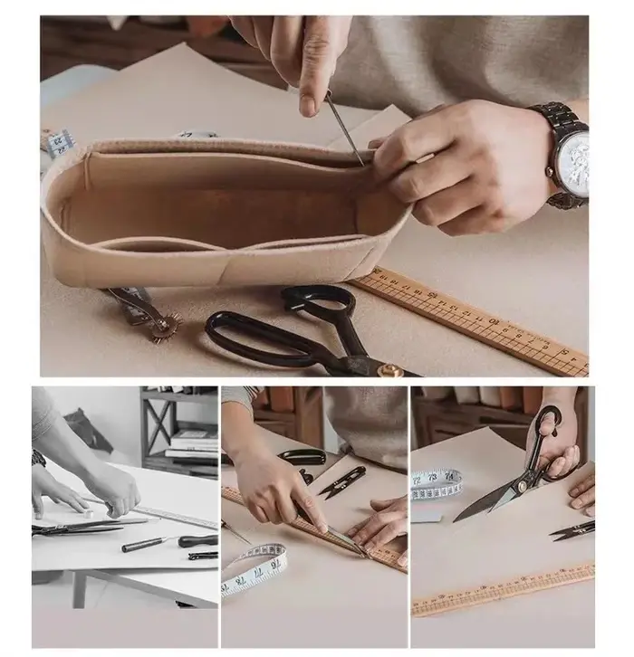Convient pour Nano Speedy 20 sac organisateur insérer luxe concepteur sac