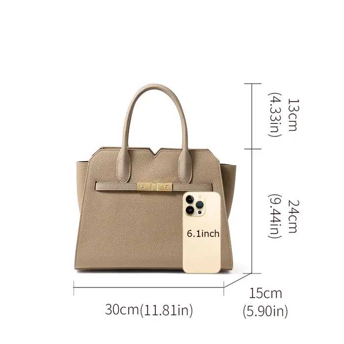 Sac Birkin en cuir véritable de luxe léger pour femme – Nouveau style