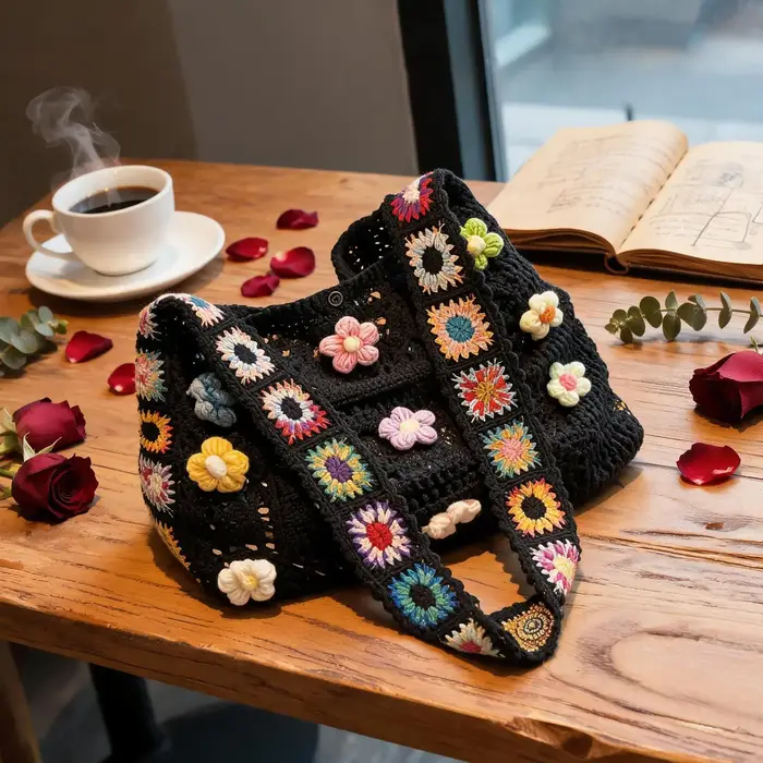Sacs en crochet bohème pour femmes