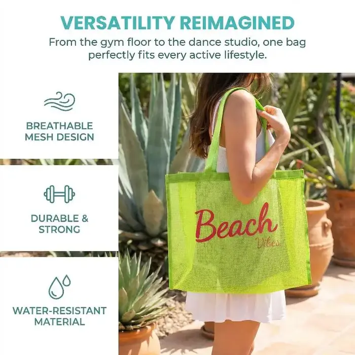 Sac fourre-tout en maille pour femmes