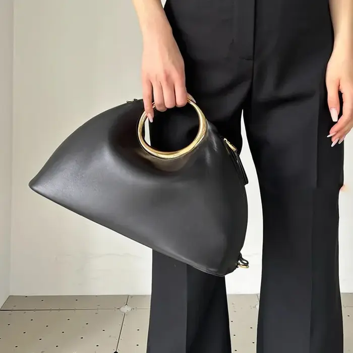 Mode Vintage anneau rond poignée marque sacs en cuir PU fourre-tout sac à bandoulière design sac à main de luxe sac