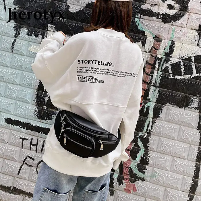 Sac banane en cuir pour femme