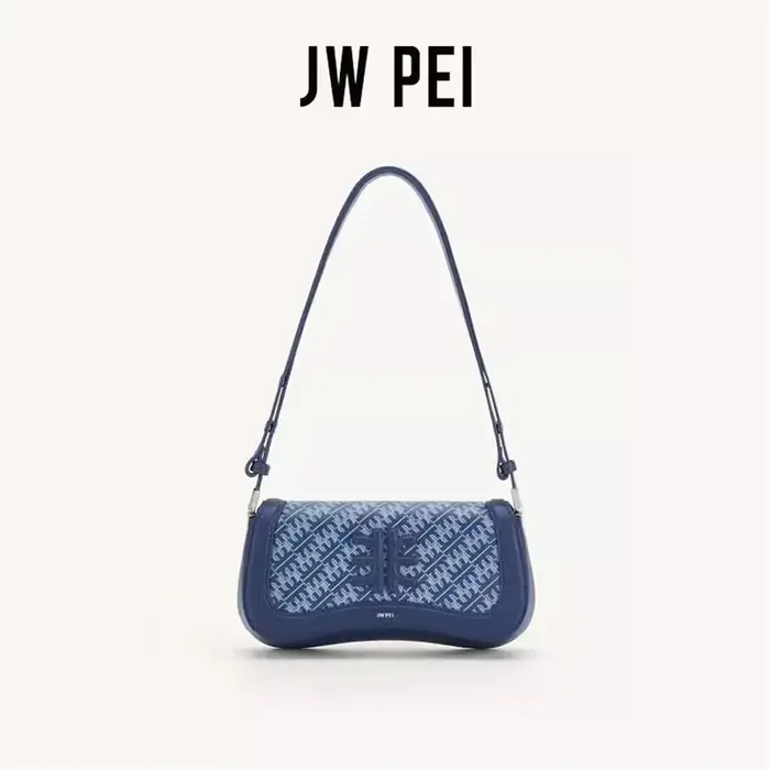 JWPEI Pudding Bag JOY Sac à bandoulière réglable à une épaule pour femme, cuir véritable 1C56, simpl