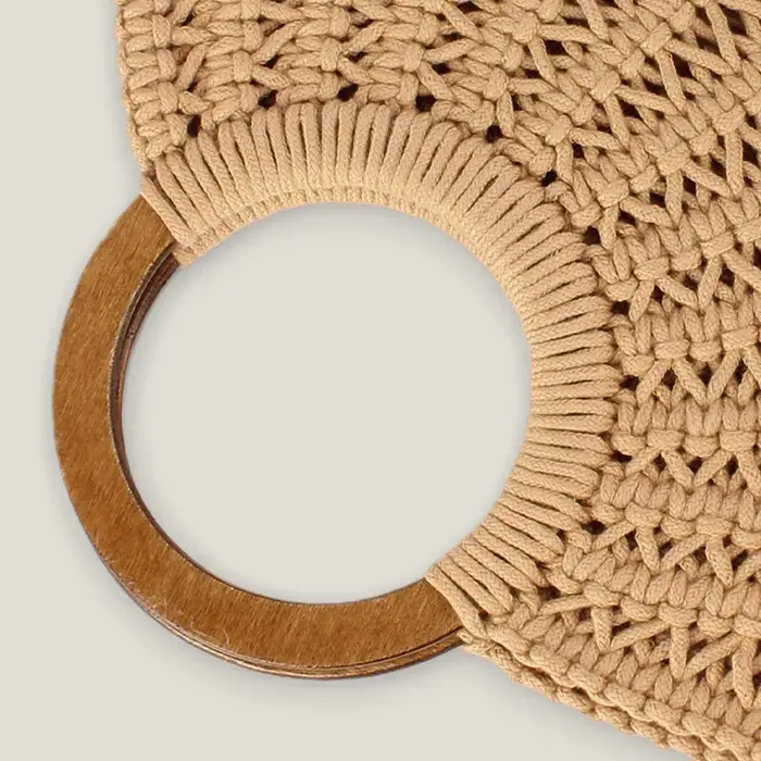 Nouveau Sac Fourre-tout Hobo Demi-Lune à Pompons pour Femme